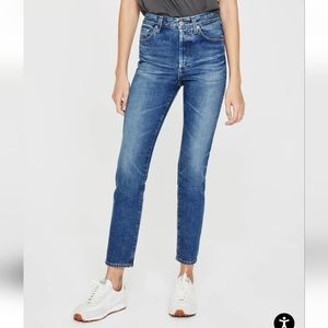AG Adriano Goldschmied Jeans High Rise Straight